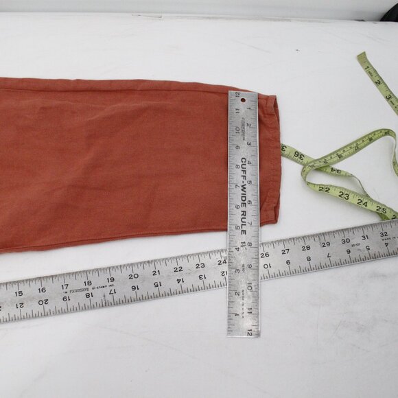 NWT Veronica Beard Pants Womens 10 Mocha Karter Linen Cotton High Rise Straight - Picture 10 of 16